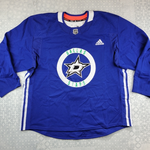 Adidas Dallas Stars Pro Practice Jersey Men's 58 Adidas Dallas Stars Pro Practice Jersey Men's 58